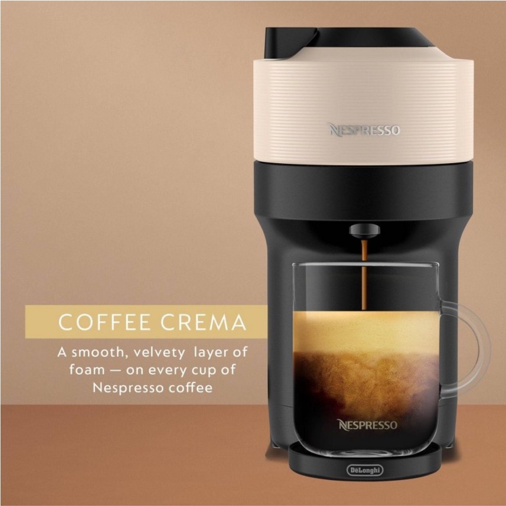 New in box Nespresso Vertuo Pop+ in beige and black - Picture 10 of 12